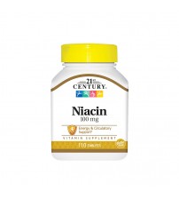 Витамин B3 21st Century Niacin 100mg 110 tabs
